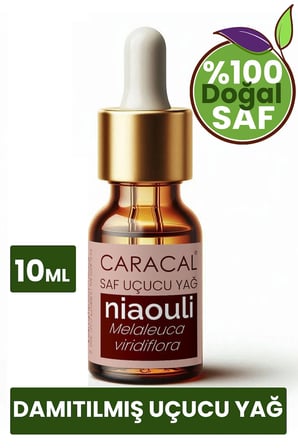 Caracal Doğal Nioli Yağı 10ml Saf Niaouli Yağı