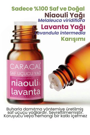 Caracal Nioli Yağı Lavanta Yağı Karışımı 5 ml Niaouli