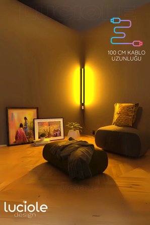 Led Işık Uzaktan Kumandalı Yapışkanlı ,renk Animasyon Lered