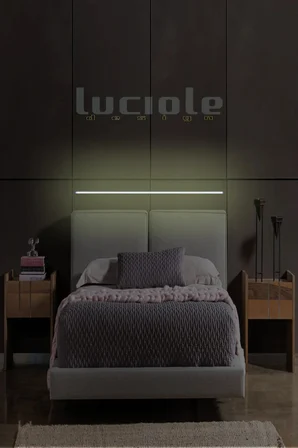 Uzaktan Kumandalı Led Lambader - Yatak Üstü, Tv Yanı ,oturma Odası - Kırmızı