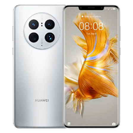YENİLENMİŞ HUAWEI MATE 50 PRO 256GB SİYAH CEP TELEFONU (12 AY GARANTİLİ) - C KALİTE