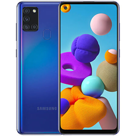 SAMSUNG GALAXY A21s 64GB MAVİ MÜKEMMEL