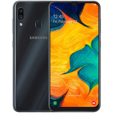 SAMSUNG GALAXY A30 64GB SİYAH OUTLET
