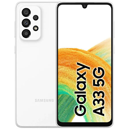 SAMSUNG GALAXY A33 128GB BEYAZ MÜKEMMEL