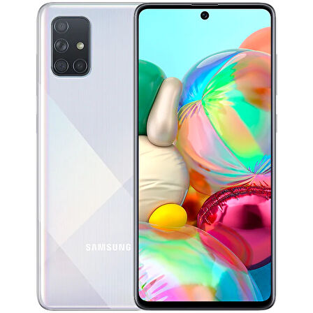 SAMSUNG GALAXY A71 128GB GÜMÜŞ İYİ
