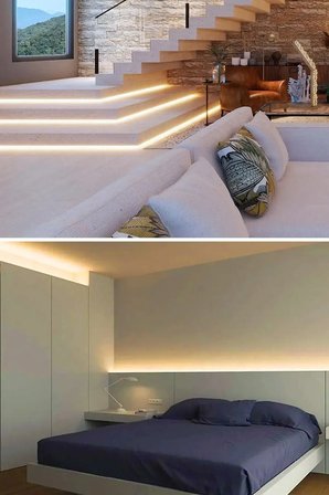 Şerit Led 4 Metre Gün Işığı 3 Çipli Aydınlatma Mutfak Salon Yatak Odası Led ışık