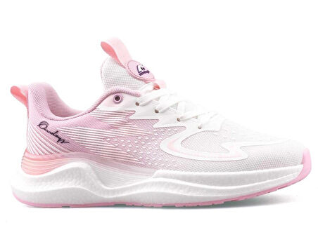 OWNDAYS Z-5472 Kadın Anorak Sneaker Spor Ayakkabı BEYAZ_ PUDRA PEMBE