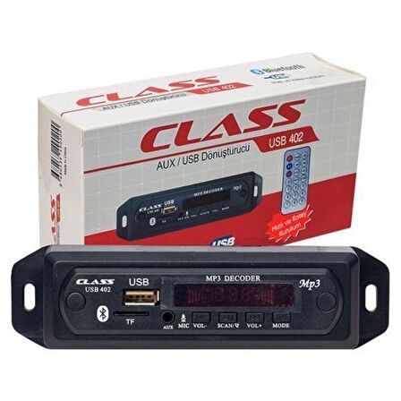 EU-02 Daihatsu Serisi Bluetooth Oto Teyp Usb/sd Çevirici Aux Kumandalı 12 Volt Telefonla Konuşma Öze