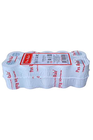 56x14 Termal Rulo - Yazarkasa Pos Rulosu 10 Paket 100 Adet