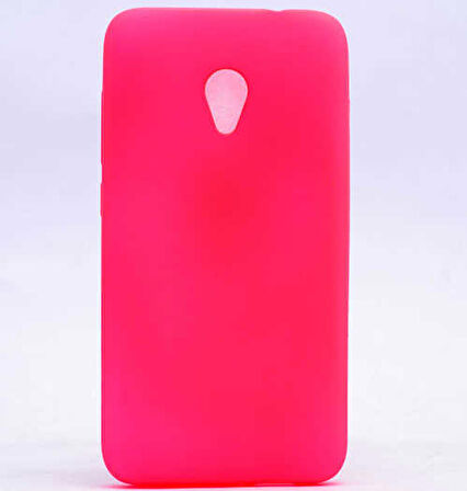 Alcatel U5 Uyumlu Kılıf Soft Flexible Matte Silicone, Ultra Esnek Ultra ince Ultra Koruyucu Pürüzsüz Mat Silikon