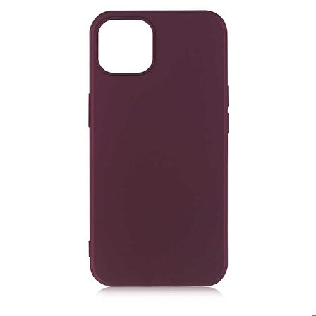 Apple iPhone 13 Uyumlu Kılıf Soft Flexible Matte Silicone, Ultra Esnek Ultra ince Ultra Koruyucu Pürüzsüz Mat Silikon