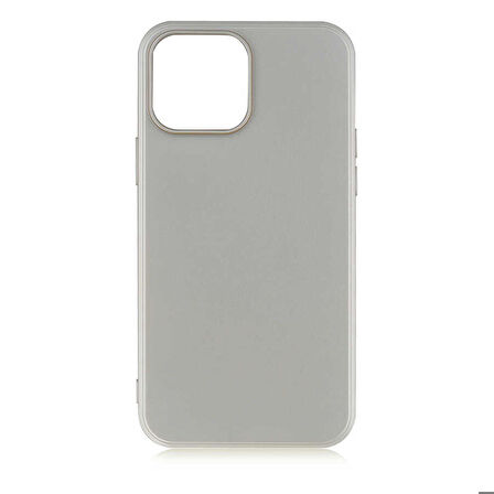 Apple iPhone 13 Pro Max Uyumlu Kılıf Soft Flexible Matte Silicone, Ultra Esnek Ultra ince Ultra Koruyucu Pürüzsüz Mat Silikon