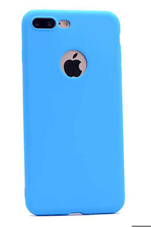 Apple iPhone 7 Plus Uyumlu Kılıf Soft Flexible Matte Silicone, Ultra Esnek Ultra ince Ultra Koruyucu Pürüzsüz Mat Silikon