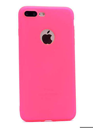 Apple iPhone 7 Plus Uyumlu Kılıf Soft Flexible Matte Silicone, Ultra Esnek Ultra ince Ultra Koruyucu Pürüzsüz Mat Silikon