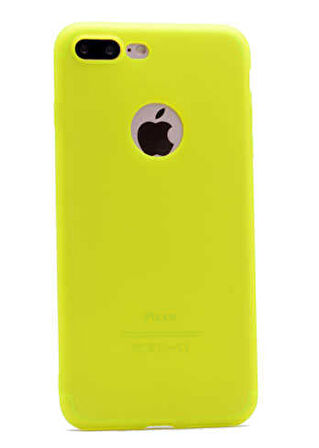 Apple iPhone 7 Plus Uyumlu Kılıf Soft Flexible Matte Silicone, Ultra Esnek Ultra ince Ultra Koruyucu Pürüzsüz Mat Silikon