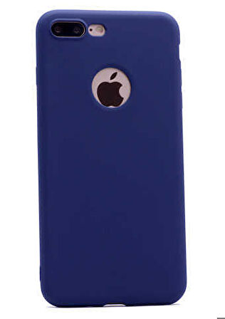 Apple iPhone 8 Plus Uyumlu Kılıf Soft Flexible Matte Silicone, Ultra Esnek Ultra ince Ultra Koruyucu Pürüzsüz Mat Silikon