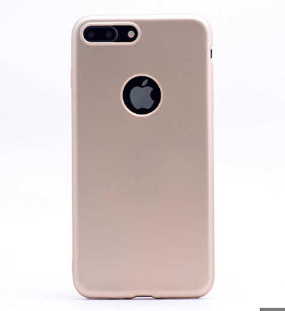 Apple iPhone 8 Plus Uyumlu Kılıf Soft Flexible Matte Silicone, Ultra Esnek Ultra ince Ultra Koruyucu Pürüzsüz Mat Silikon