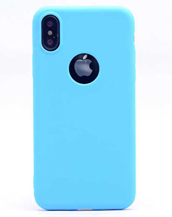 Apple iPhone X Uyumlu Kılıf Soft Flexible Matte Silicone, Ultra Esnek Ultra ince Ultra Koruyucu Pürüzsüz Mat Silikon