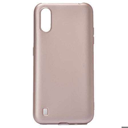 Samsung Galaxy A01 Uyumlu Kılıf Soft Flexible Matte Silicone, Ultra Esnek Ultra ince Ultra Koruyucu Pürüzsüz Mat Silikon
