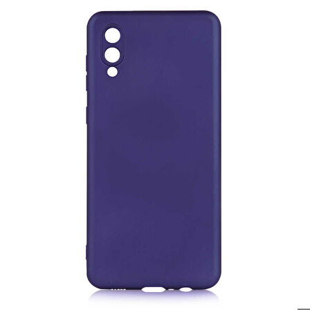 Samsung Galaxy A02 Uyumlu Kılıf Soft Flexible Matte Silicone, Ultra Esnek Ultra ince Ultra Koruyucu Pürüzsüz Mat Silikon