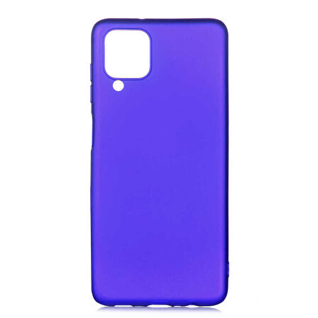 Samsung Galaxy A12 Uyumlu Kılıf Soft Flexible Matte Silicone, Ultra Esnek Ultra ince Ultra Koruyucu Pürüzsüz Mat Silikon