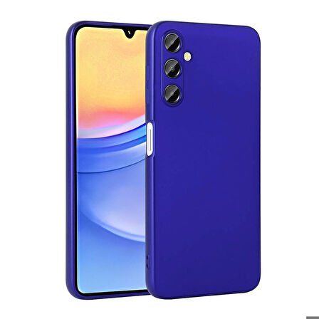 Samsung Galaxy A15 Uyumlu Kılıf Soft Flexible Matte Silicone, Ultra Esnek Ultra ince Ultra Koruyucu Pürüzsüz Mat Silikon