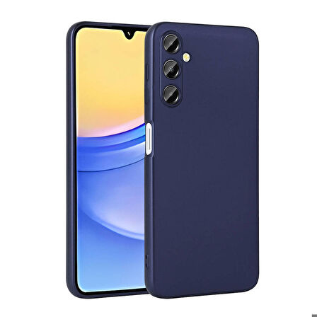 Samsung Galaxy A15 Uyumlu Kılıf Soft Flexible Matte Silicone, Ultra Esnek Ultra ince Ultra Koruyucu Pürüzsüz Mat Silikon