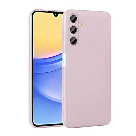 Samsung Galaxy A15 Uyumlu Kılıf Soft Flexible Matte Silicone, Ultra Esnek Ultra ince Ultra Koruyucu Pürüzsüz Mat Silikon