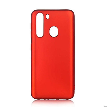 Samsung Galaxy A21 Uyumlu Kılıf Soft Flexible Matte Silicone, Ultra Esnek Ultra ince Ultra Koruyucu Pürüzsüz Mat Silikon