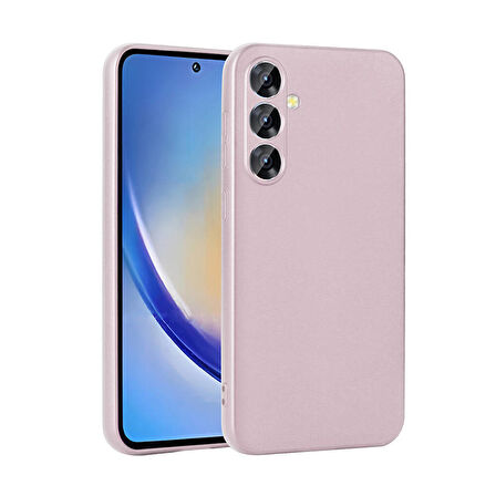 Samsung Galaxy A35 Uyumlu Kılıf Soft Flexible Matte Silicone, Ultra Esnek Ultra ince Ultra Koruyucu Pürüzsüz Mat Silikon