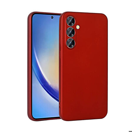 Samsung Galaxy A35 Uyumlu Kılıf Soft Flexible Matte Silicone, Ultra Esnek Ultra ince Ultra Koruyucu Pürüzsüz Mat Silikon