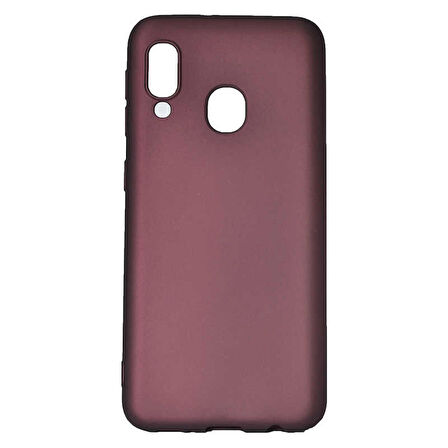 Samsung Galaxy A40 Uyumlu Kılıf Soft Flexible Matte Silicone, Ultra Esnek Ultra ince Ultra Koruyucu Pürüzsüz Mat Silikon