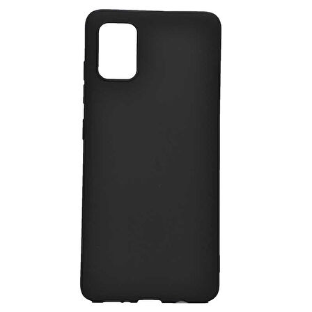 Samsung Galaxy A51 Uyumlu Kılıf Soft Flexible Matte Silicone, Ultra Esnek Ultra ince Ultra Koruyucu Pürüzsüz Mat Silikon