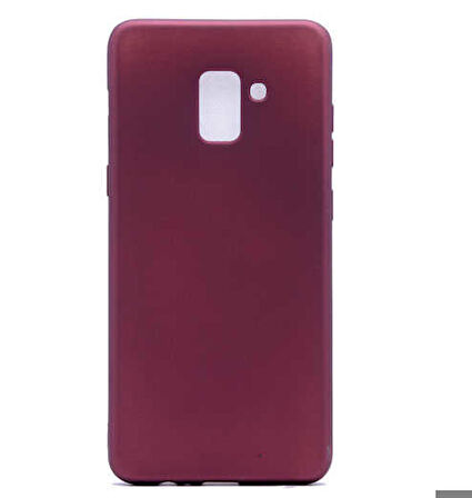 Samsung Galaxy A8 2018 Uyumlu Kılıf Soft Flexible Matte Silicone, Ultra Esnek Ultra ince Ultra Koruyucu Pürüzsüz Mat Silikon