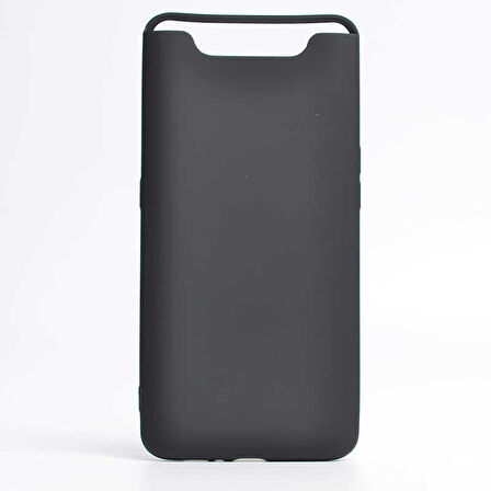 Samsung Galaxy A80 Uyumlu Kılıf Soft Flexible Matte Silicone, Ultra Esnek Ultra ince Ultra Koruyucu Pürüzsüz Mat Silikon