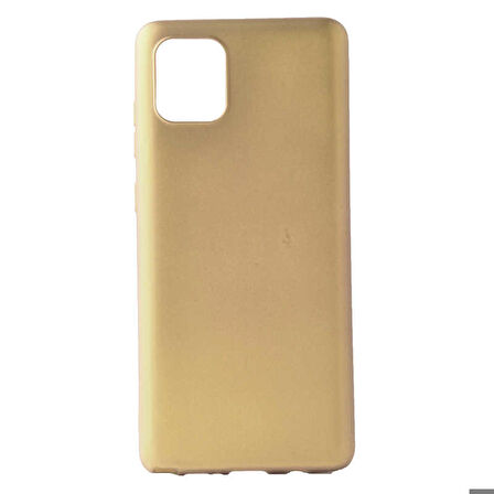 Samsung Galaxy A91 (S10 Lite) Uyumlu Kılıf Soft Flexible Matte Silicone, Ultra Esnek Ultra ince Ultra Koruyucu Pürüzsüz Mat Silikon