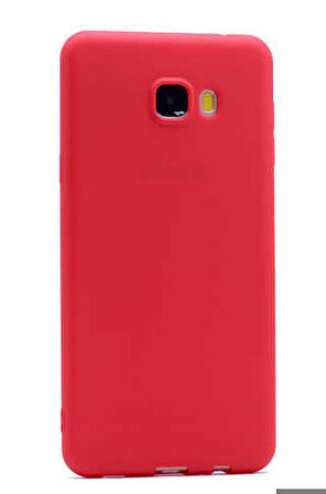 Samsung Galaxy C5 Uyumlu Kılıf Soft Flexible Matte Silicone, Ultra Esnek Ultra ince Ultra Koruyucu Pürüzsüz Mat Silikon