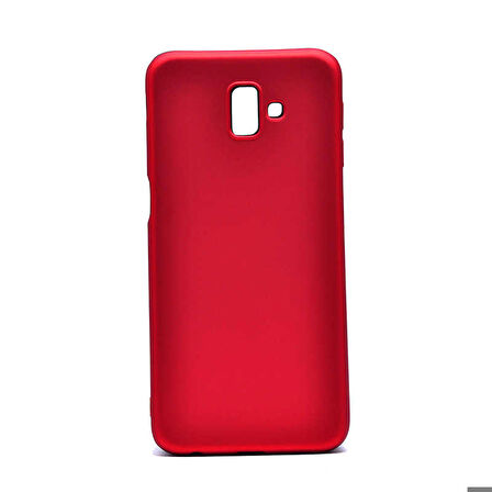 Samsung Galaxy J6 Plus Uyumlu Kılıf Soft Flexible Matte Silicone, Ultra Esnek Ultra ince Ultra Koruyucu Pürüzsüz Mat Silikon