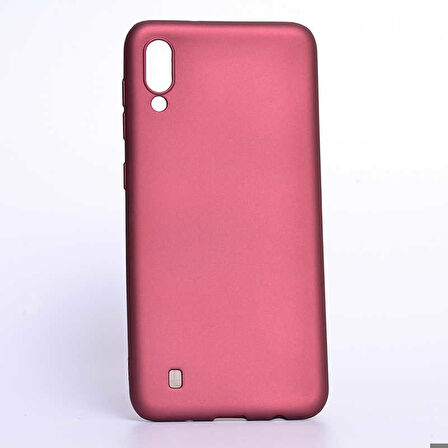 Samsung Galaxy M10 Uyumlu Kılıf Soft Flexible Matte Silicone, Ultra Esnek Ultra ince Ultra Koruyucu Pürüzsüz Mat Silikon
