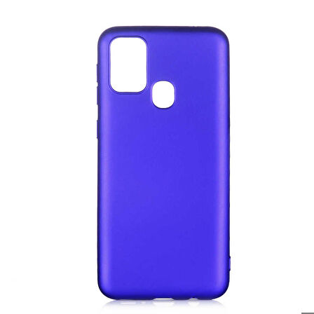 Samsung Galaxy M31 Uyumlu Kılıf Soft Flexible Matte Silicone, Ultra Esnek Ultra ince Ultra Koruyucu Pürüzsüz Mat Silikon