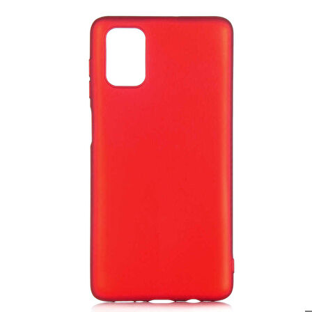 Samsung Galaxy M51 Uyumlu Kılıf Soft Flexible Matte Silicone, Ultra Esnek Ultra ince Ultra Koruyucu Pürüzsüz Mat Silikon