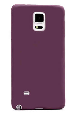 Samsung Galaxy Note 4 Uyumlu Kılıf Soft Flexible Matte Silicone, Ultra Esnek Ultra ince Ultra Koruyucu Pürüzsüz Mat Silikon
