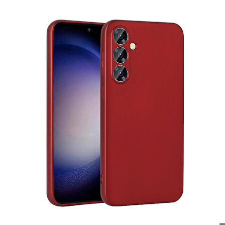 Samsung Galaxy S23 FE Uyumlu Kılıf Soft Flexible Matte Silicone, Ultra Esnek Ultra ince Ultra Koruyucu Pürüzsüz Mat Silikon