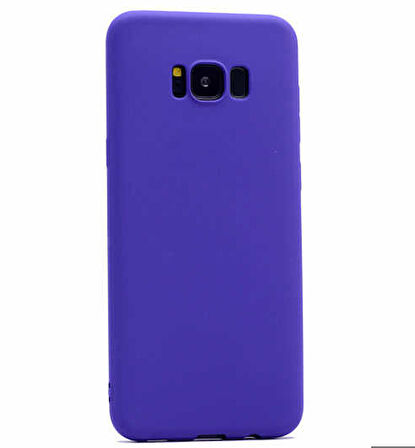 Samsung Galaxy S8 Uyumlu Kılıf Soft Flexible Matte Silicone, Ultra Esnek Ultra ince Ultra Koruyucu Pürüzsüz Mat Silikon