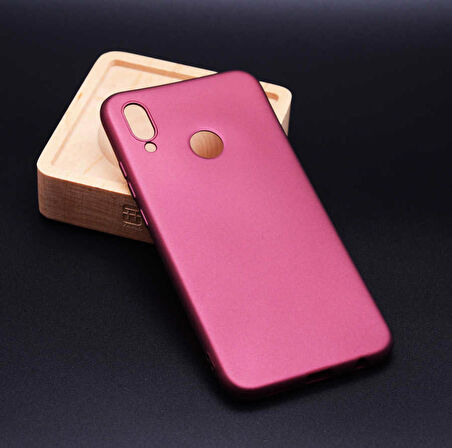 Huawei P20 Lite Uyumlu Kılıf Soft Flexible Matte Silicone, Ultra Esnek Ultra ince Ultra Koruyucu Pürüzsüz Mat Silikon