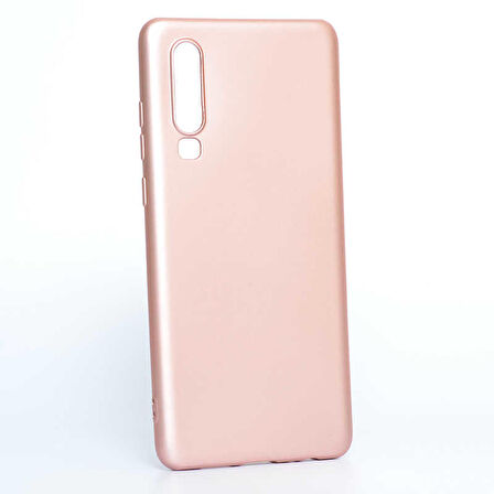 Huawei P30 Uyumlu Kılıf Soft Flexible Matte Silicone, Ultra Esnek Ultra ince Ultra Koruyucu Pürüzsüz Mat Silikon