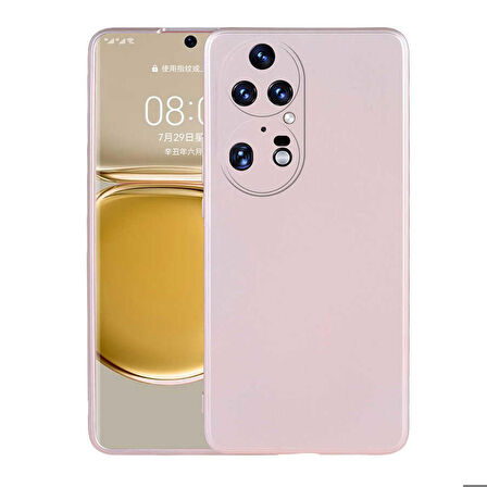 Huawei P50 Pro Uyumlu Kılıf Soft Flexible Matte Silicone, Ultra Esnek Ultra ince Ultra Koruyucu Pürüzsüz Mat Silikon