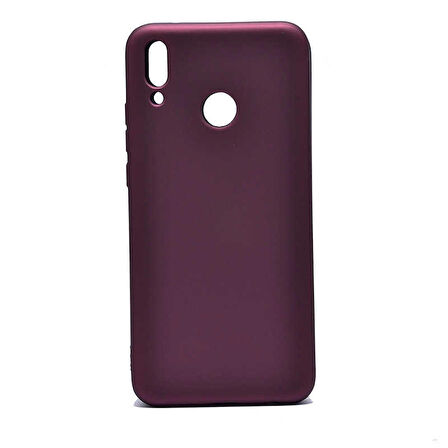 Huawei Y9 2019 Uyumlu Kılıf Soft Flexible Matte Silicone, Ultra Esnek Ultra ince Ultra Koruyucu Pürüzsüz Mat Silikon