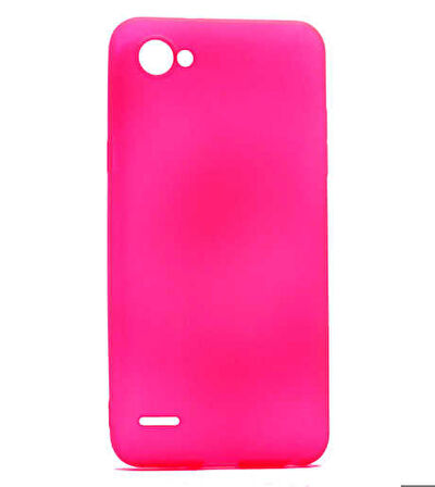 LG Q6 Uyumlu Kılıf Soft Flexible Matte Silicone, Ultra Esnek Ultra ince Ultra Koruyucu Pürüzsüz Mat Silikon