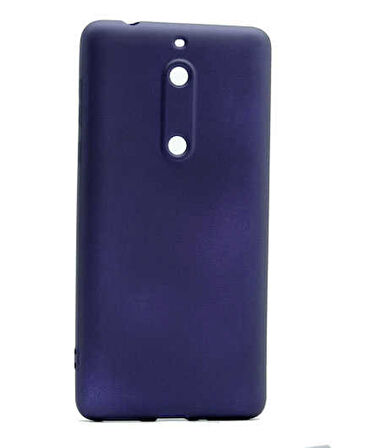 Nokia 5 Uyumlu Kılıf Soft Flexible Matte Silicone, Ultra Esnek Ultra ince Ultra Koruyucu Pürüzsüz Mat Silikon